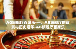 AG旗舰厅百家乐-一、AG旗舰厅的背景与历史沿革-AG旗舰厅百家乐