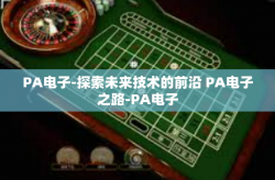 PA电子-探索未来技术的前沿 PA电子之路-PA电子