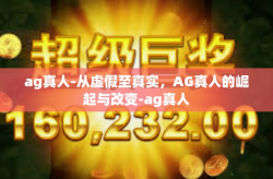 ag真人-从虚假至真实，AG真人的崛起与改变-ag真人