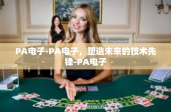 PA电子-PA电子，塑造未来的技术先锋-PA电子