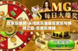 百家乐博牌-从传统乐趣看百家乐与博牌之魅-百家乐博牌