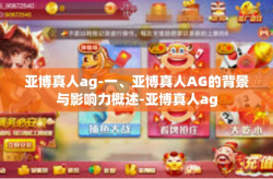 亚博真人ag-一、亚博真人AG的背景与影响力概述-亚博真人ag
