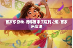百家乐赢钱-揭秘百家乐赢钱之道-百家乐赢钱