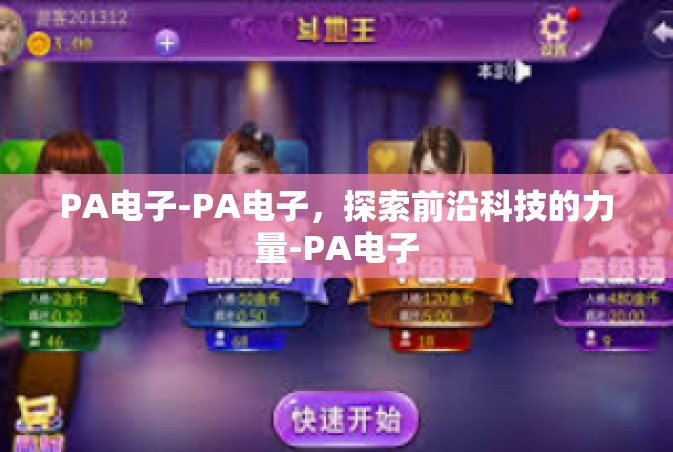 PA电子-PA电子，探索前沿科技的力量-PA电子